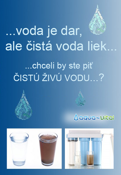 Čistá voda Aqua-Vital